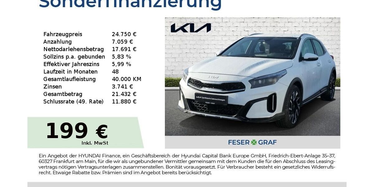Kia XCeed 8.002 km 24.650 &euro; Roth 91154
