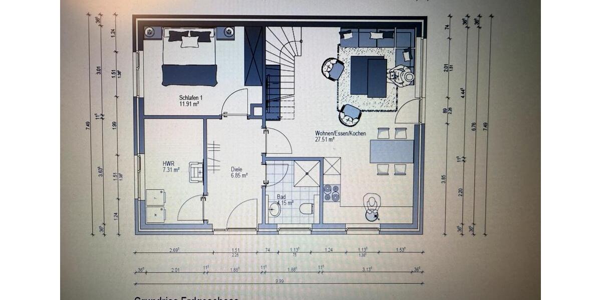 Einfamilienhaus Lorup - 6 Zimmer, 97 m&sup2;, 745&euro; | Angebot:23772814
