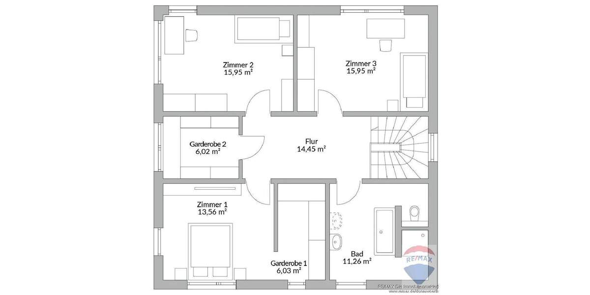 Einfamilienhaus Gersthofen Rettenbergen - 6 Zimmer, 149 m&sup2;, 775.520&euro; | Angebot:25727951