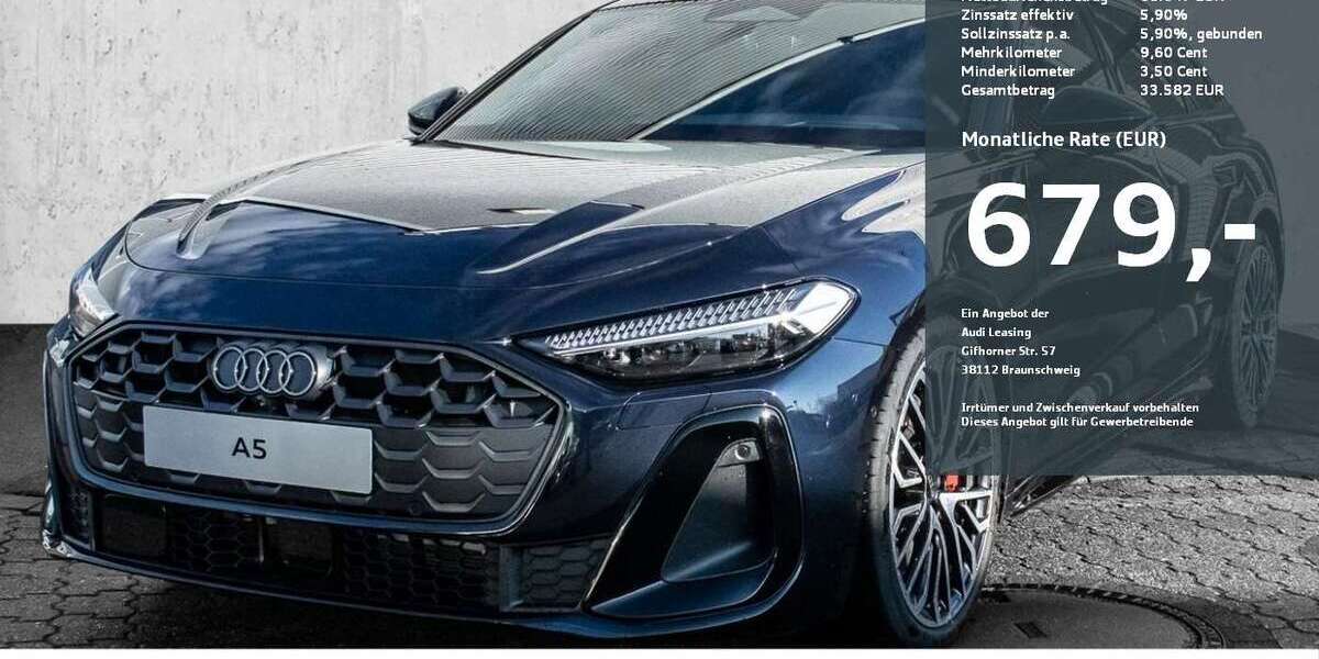 Audi A5 10.000 km 74.990 &euro; Düsseldorf 40549