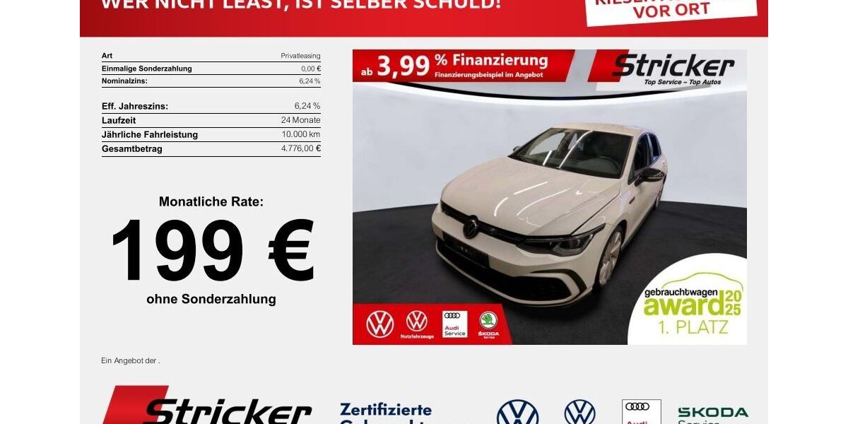 VW Golf 28.313 km 27.049 &euro; Detmold 32760