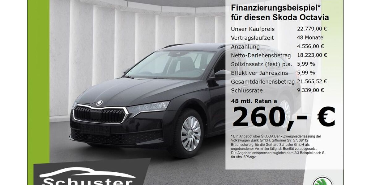 Skoda Octavia 19.401 km 22.779 &euro; Ruhstorf 94099