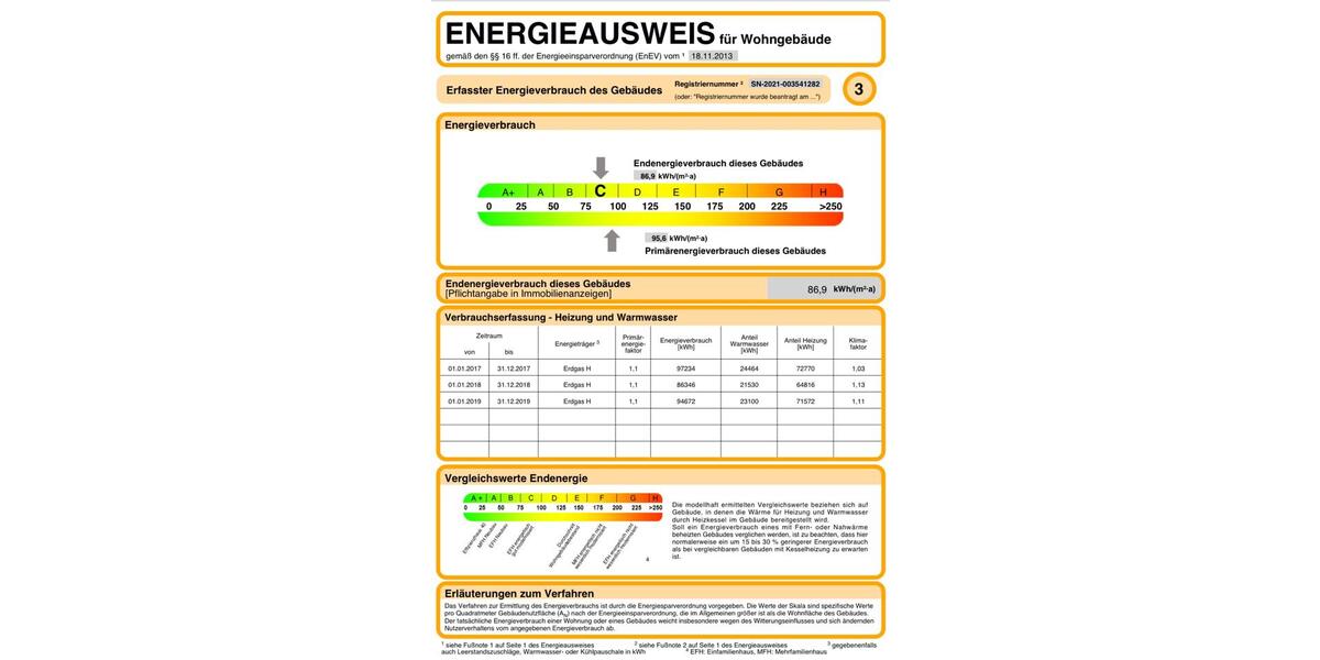 Etagenwohnung Gößnitz - 3 Zimmer, 62 m&sup2;, 360&euro; | Angebot:26378184