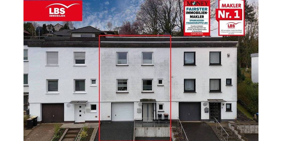 Reihenmittelhaus Vlotho - 4 Zimmer, 101 m&sup2;, 228.000&euro; | Angebot:26190123