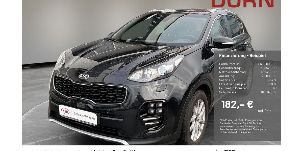 Kia Sportage 72.800 km 17.690 &euro; Landshut 84030