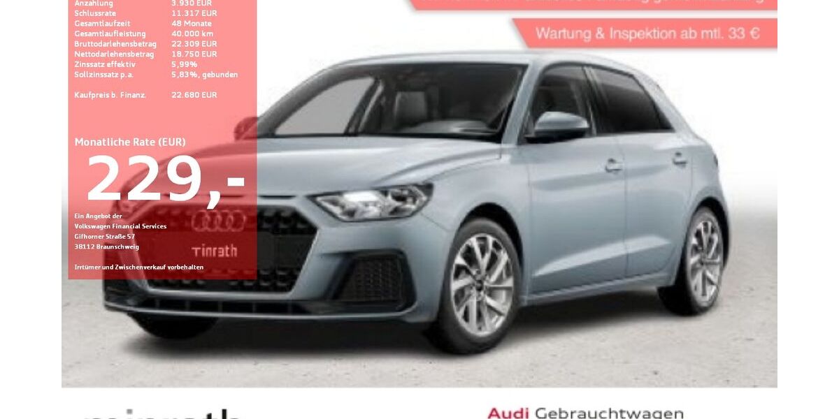 Audi A1 7.342 km 21.180 &euro; Moers-Hülsdonk 47441