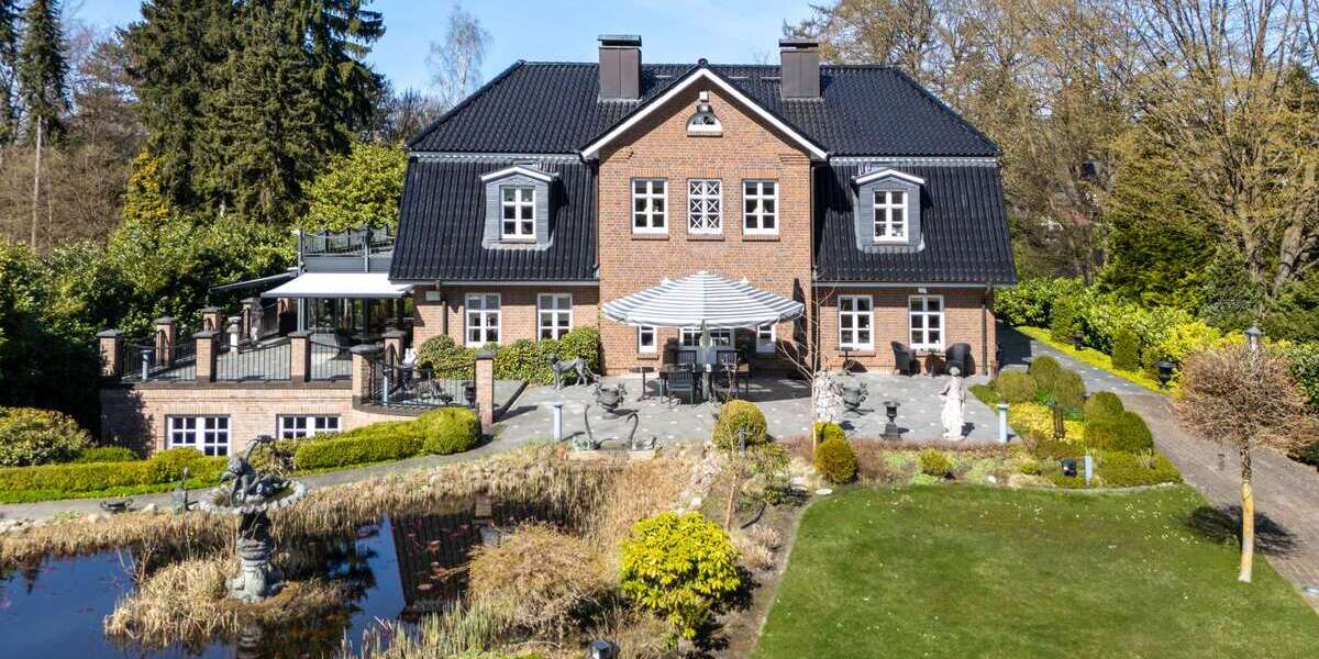 Einfamilienhaus Hamburg / Wellingsbüttel Wellingsbüttel - 10 Zimmer, 350 m&sup2;, 4.400.000&euro; | Angebot:26406105