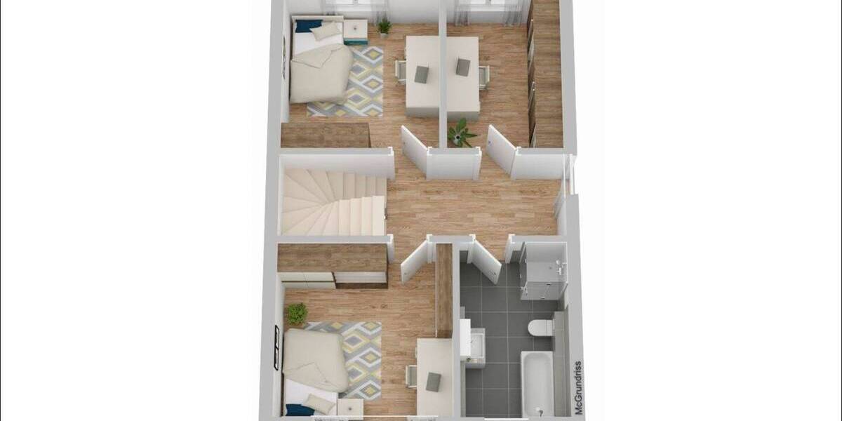 Doppelhaushälfte Goldbach - 7 Zimmer, 158 m&sup2;, 649.000&euro; | Angebot:24043054