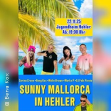 Sunny Mallorca 22.11.2025 Jugendheim Hehler