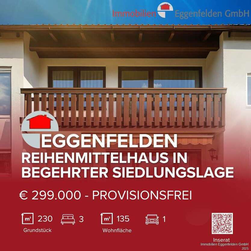 Haus zum Kaufen in Eggenfelden 299.000 € 133 m²