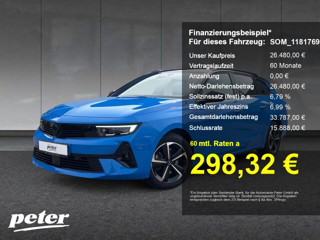Opel Astra 12.000 km 26.480 &euro; Mühlhausen 99974