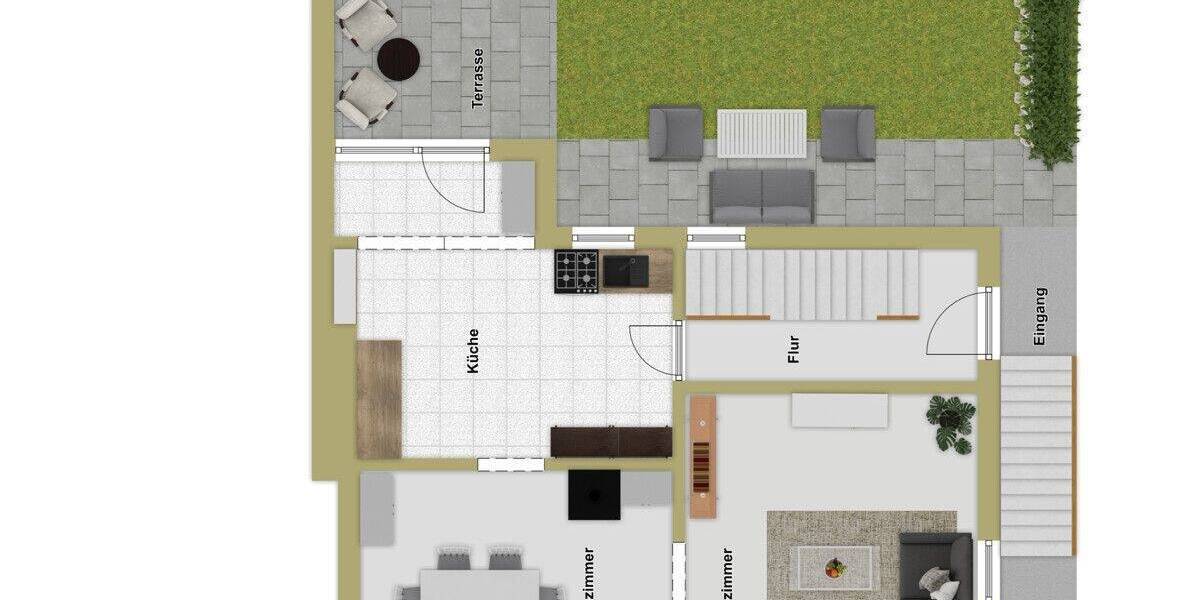 Doppelhaushälfte Gomadingen - 6 Zimmer, 127 m&sup2;, 80.000&euro; | Angebot:25693511