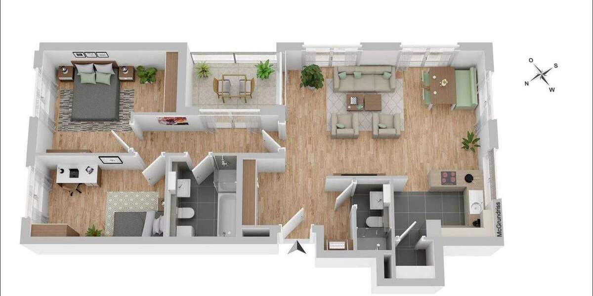 Etagenwohnung Alzenau in Unterfranken / Hörstein Alzenau - 3 Zimmer, 92 m&sup2;, 460.350&euro; | Angebot:25747510