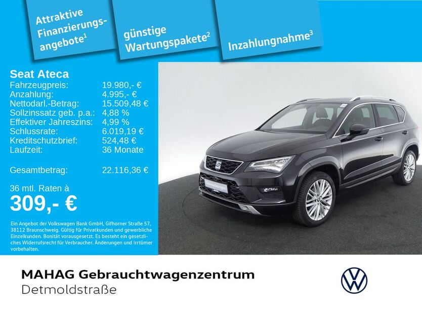Seat Ateca 75.535 km 19.481 € München 80935