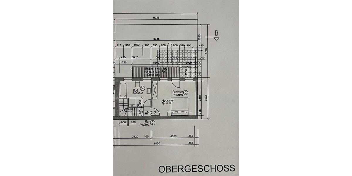 Maisonettenwohnung Mannheim Feudenheim - 2 Zimmer, 64 m&sup2;, 345.000&euro; | Angebot:25964458