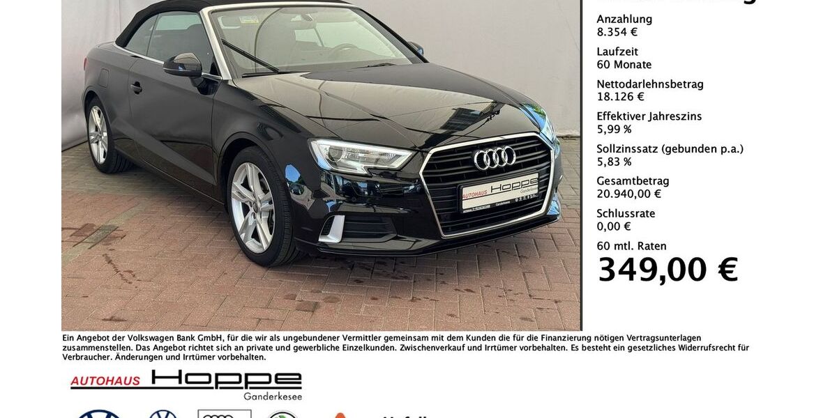 Audi A3 22.903 km 26.480 &euro; Ganderkesee 27777