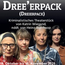 Dree'erpack 14.11.2025 Niederdeutsche Bühne