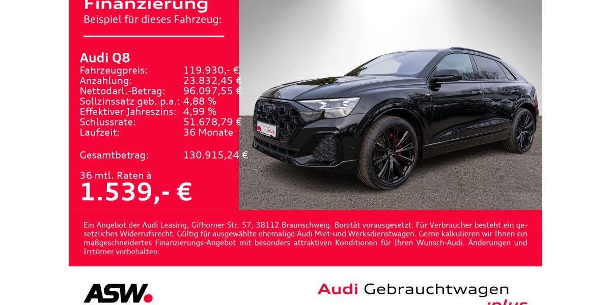 Audi Q8 34.900 km 78.890 &euro; Heilbronn 74074