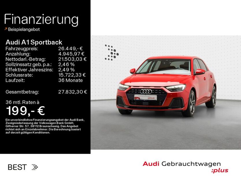 Audi A1 16.900 km 26.449 € Mühlheim 63165