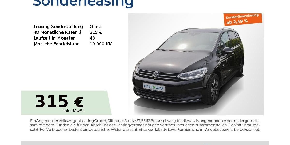 VW Touran 25.732 km 32.806 &euro; Nürnberg 90411