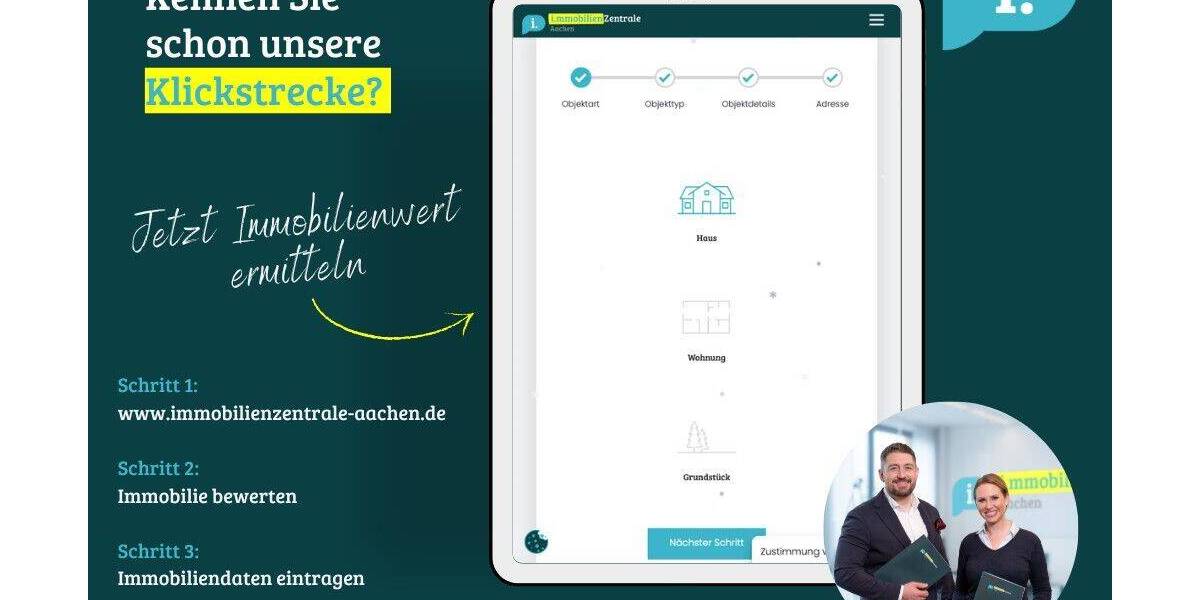 Etagenwohnung Aachen / Brand Brand - 2 Zimmer, 57 m&sup2;, 178.455&euro; | Angebot:26037113