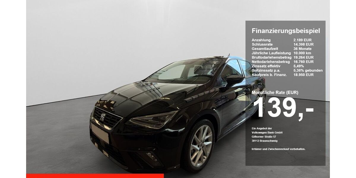 Seat Ibiza 19.460 km 18.950 &euro; Regensburg 93055