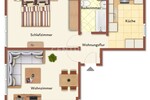 Licht, Raum und Komfort – charmante 2-Zimmer-Wohnung mit bester Aufteilung 2 zimmer