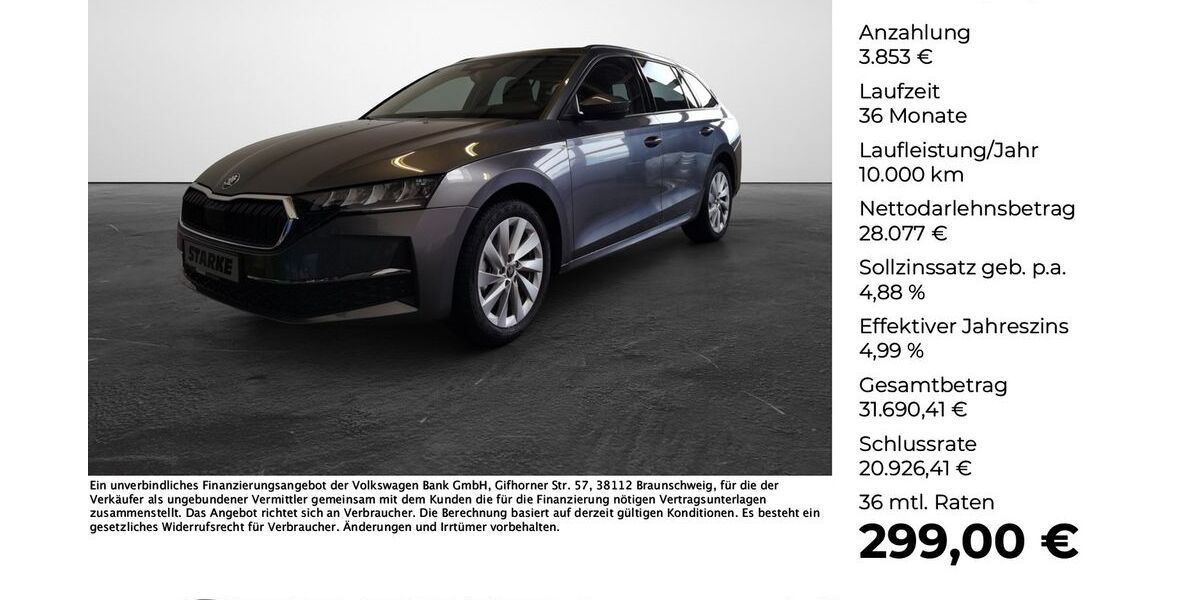 Skoda Octavia 9.415 km 31.930 &euro; Georgsmarienhütte 49124