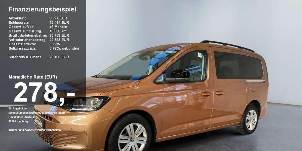 VW Caddy 39.363 km 27.949 &euro; Brandenburg 14770