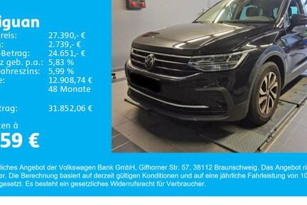 VW Tiguan 44.500 km 27.390 € Gersthofen 86368