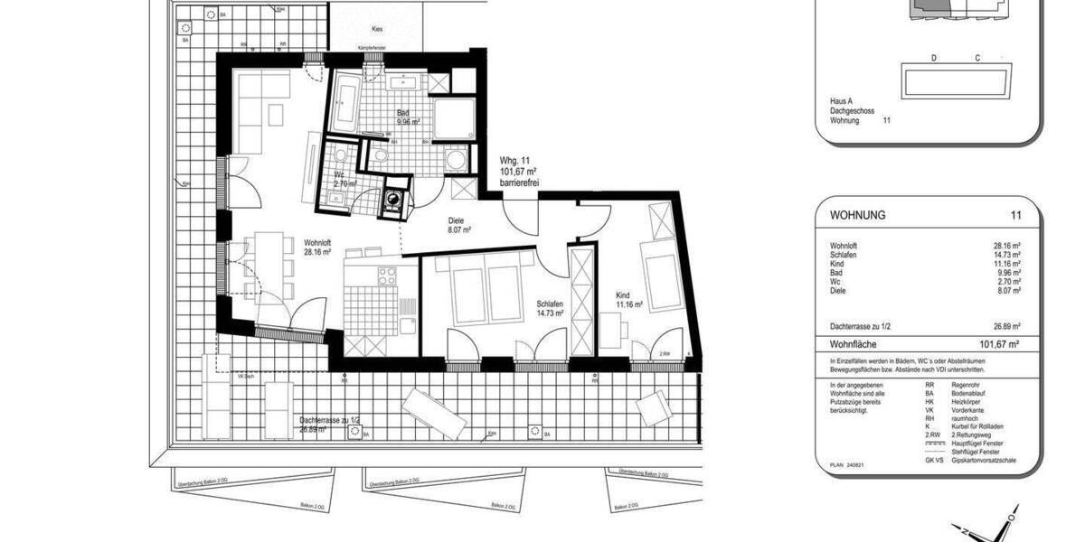 Etagenwohnung Augsburg Hochzoll - 3 Zimmer, 101 m&sup2;, 870.700&euro; | Angebot:24039413
