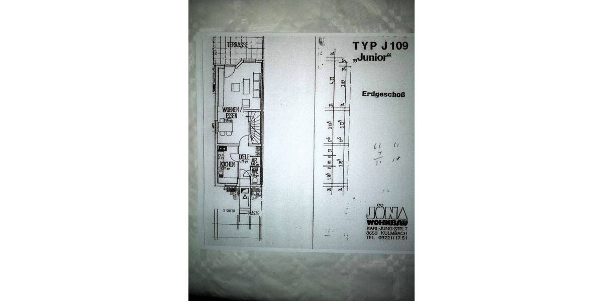 Reihenendhaus Kulmbach OT Unterpurbach Unterpurbach - 5 Zimmer, 137 m&sup2;, 315.000&euro; | Angebot:26275117