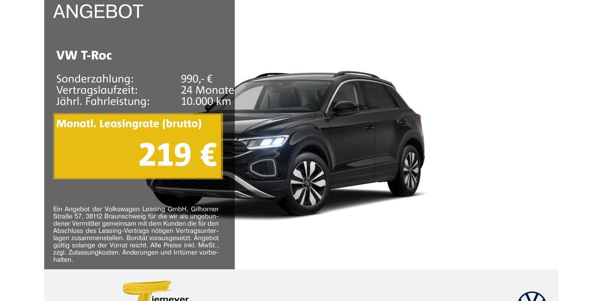 VW T-Roc 17.140 km 26.950 &euro; Duisburg 47059