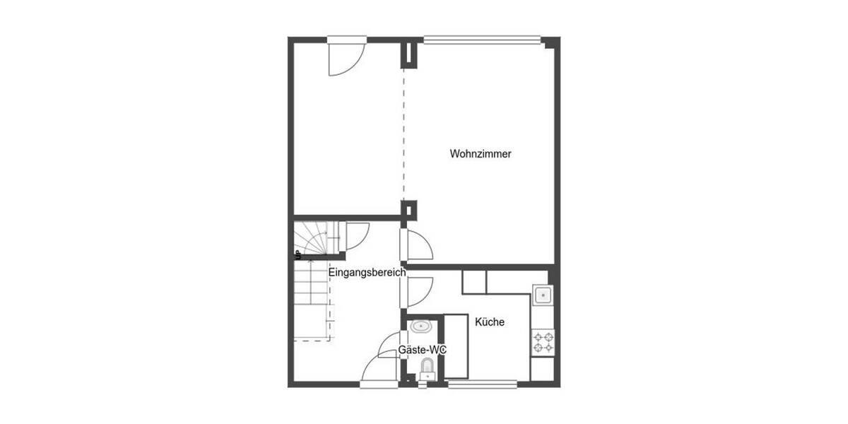 Reihenendhaus Bargteheide - 4 Zimmer, 96 m&sup2;, 249.000&euro; | Angebot:26686175