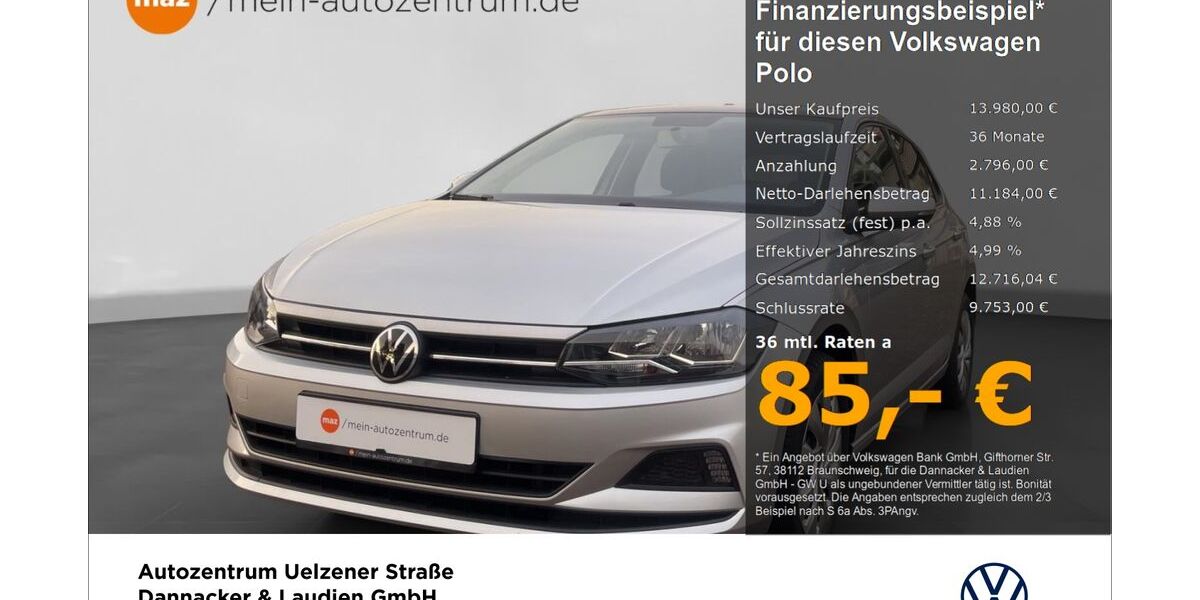 VW Polo 41.867 km 13.980 &euro; Lüneburg 21335