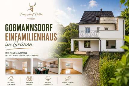 Haus Goßmannsdorf Goßmannsdorf - 5 Zimmer, 129 m&sup2;, 385.000&euro; | Angebot:26865184