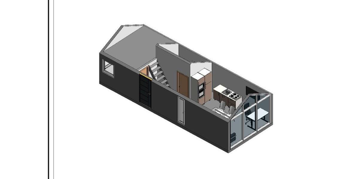 Tinyhouse, Tinyhaus, Modulheim, Tiny House, Tiny Haus, Häuschen 1 zimmer