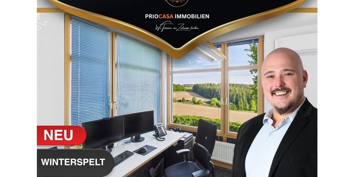 Moderne Bürofläche 294 m² Naturblick Nähe Luxemburg & Bleialf Klimaanlage Bis 12 Stellplätze - Gewerbeobjekt Winterspelt | Angebot:20785823