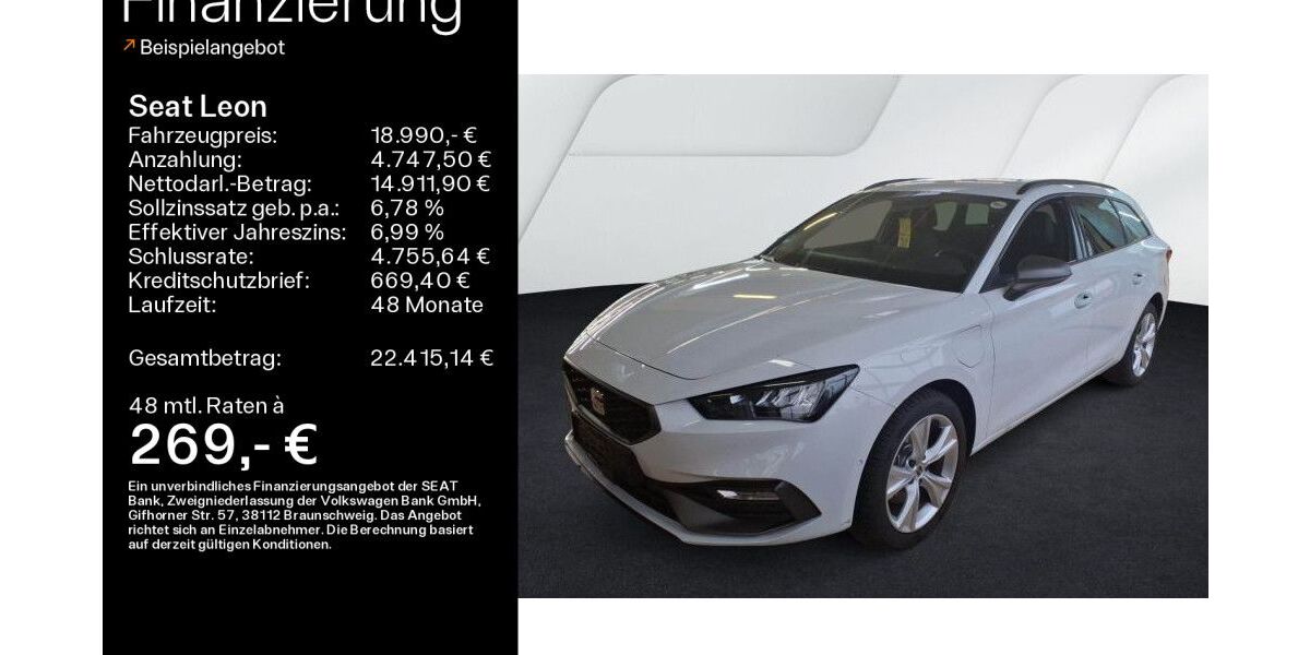 Seat Leon 84.700 km 18.390 &euro; Lichtenfels 96215