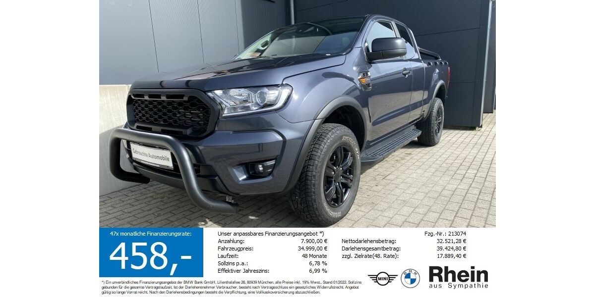 Ford Ranger 29.025 km 33.999 &euro; Buchen- Hettingen 74722