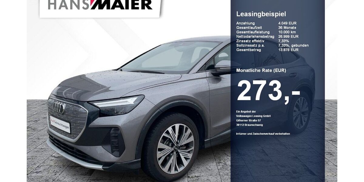 Audi Q4 e-tron 24.091 km 26.499 &euro; Erding 85435