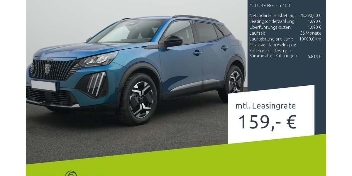 Peugeot 2008 1.500 km 23.890 &euro; Bocholt 46395