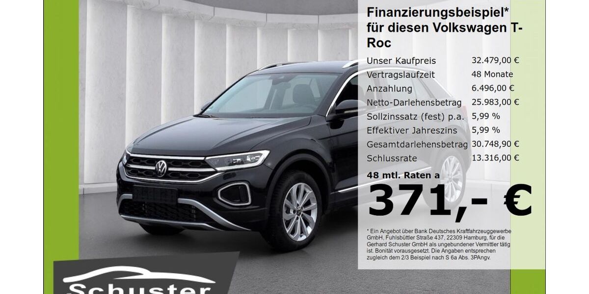 VW T-Roc 4.898 km 32.479 &euro; Ruhstorf 94099