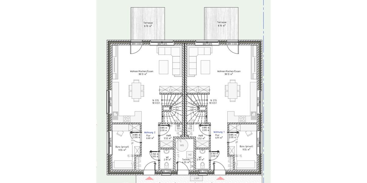 Doppelhaushälfte Harpstedt - 5 Zimmer, 120 m&sup2;, 1.440&euro; | Angebot:26202207