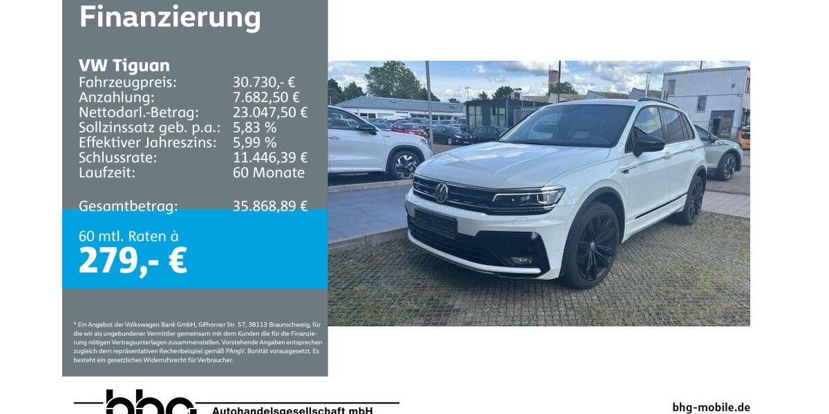 VW Tiguan 70.807 km 30.730 &euro; Ettlingen 76275
