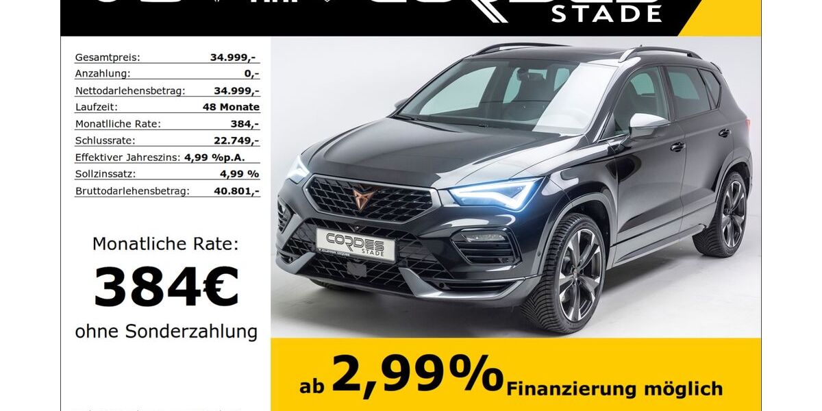 Cupra Ateca 35.640 km 34.999 &euro; Stade 21680