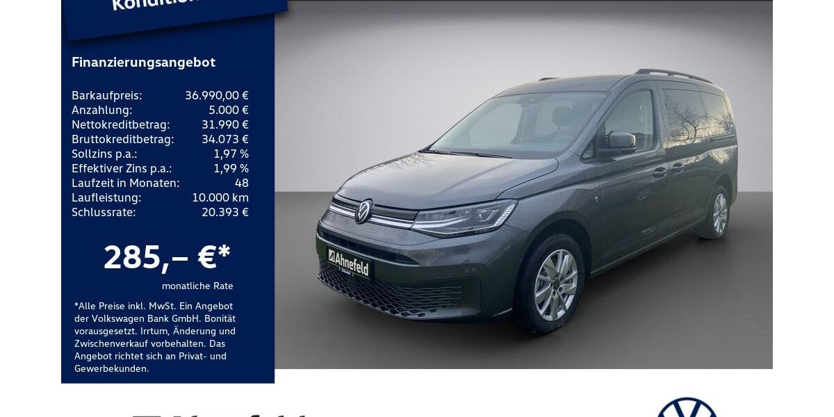 VW Caddy Maxi 13.500 km 36.990 &euro; Parchim 19370
