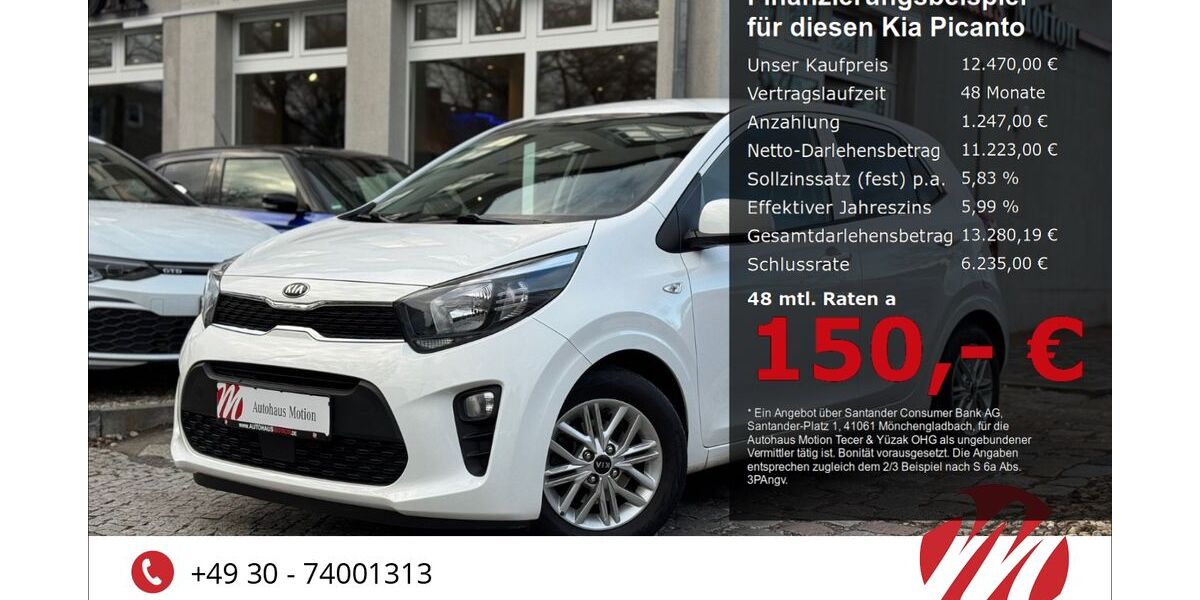 Kia Picanto 78.936 km 12.470 € Berlin 12305
