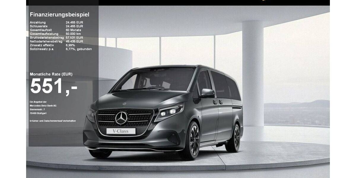 Mercedes-Benz V 220 9.999 km 67.900 &euro; Rendsburg 24768
