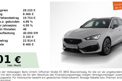 Cupra Leon 31.850 km 28.220 &euro; Nürnberg 90441
